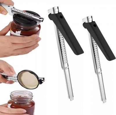 2 x Effortless Arthritis Jar Opener Bottle Opener Seniors Easy Open Lid Opener