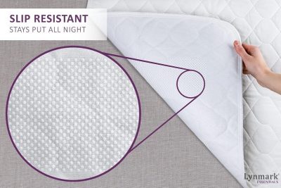 Lynmark 2 X Washable Incontinence Bed Pad Waterproof Non-Slip Mat Single 90x85cm