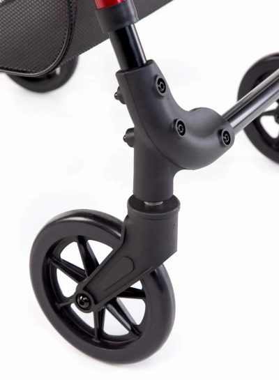 Glider Lightweight Rollator Walker with Seat, Basket & 6" Wheels– 110kg/17st 5lb