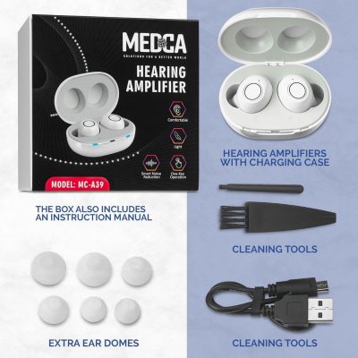 Hearing Aids A39 Digital Invisible Sound Amplifier For Senior Adults