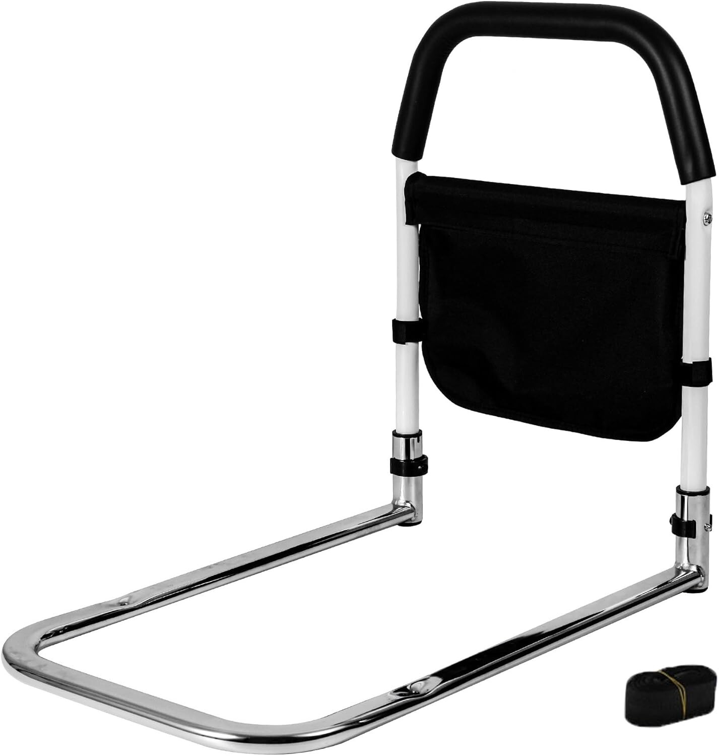Dyna-Living Bed Assist Rail for Elderly Adults- Sturdy Bed Rail with Storage Bag
