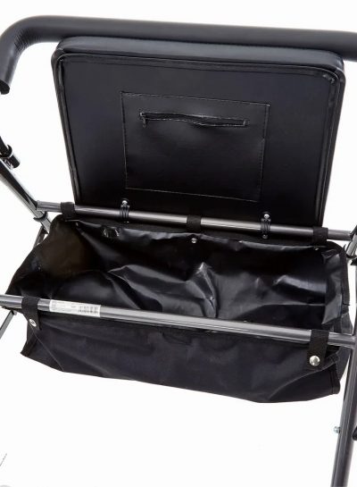 Heavy Duty Bariatric Rollator with Seat & Bag – CareCo Burly 28st / 181kg