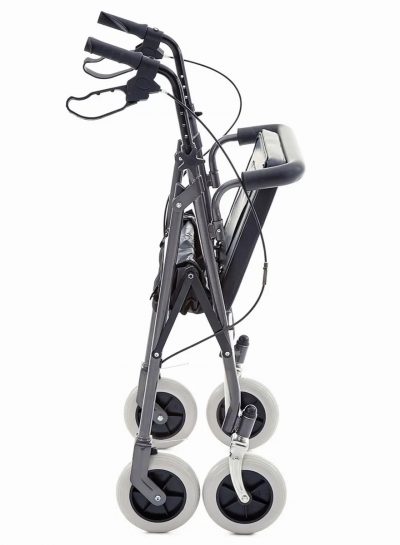 Heavy Duty Bariatric Rollator with Seat & Bag – CareCo Burly 28st / 181kg