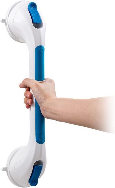 TAILI Suction Grab Rail – 43cm Bathroom Handle for Elderly, No Drilling Required